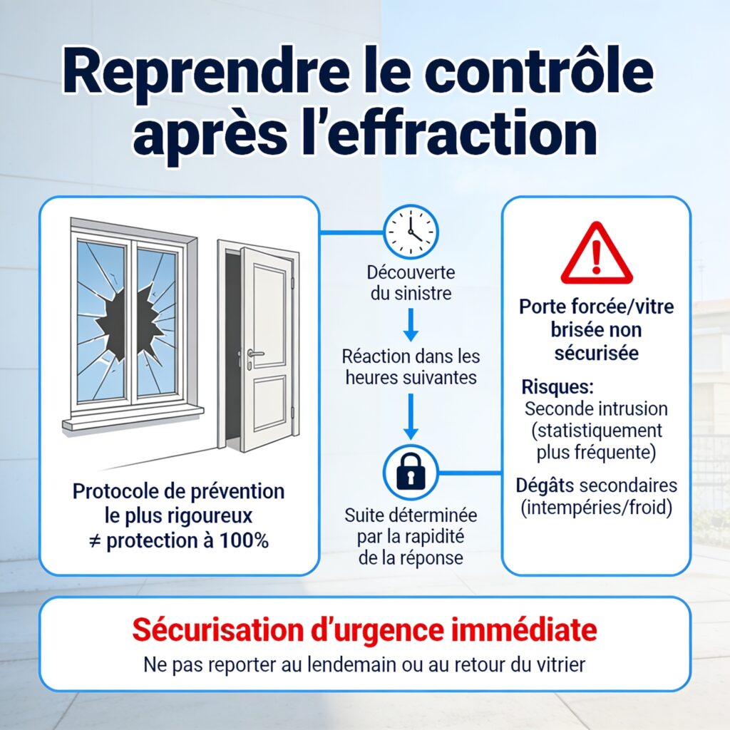 Reprendre le contrôle après l'effraction